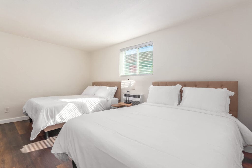 Bedrooms have separate cooling