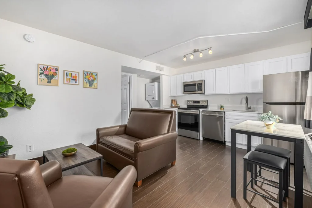 Comfy, modern furniture